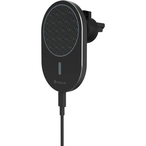Soporte de auto con carga inalámbrica omnia C2 negro
