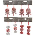 Adorno navidad Caramelo KMK varios modelos 7cm