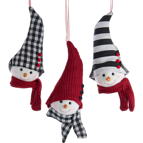 Adorno navideño Ksa duende con sombrero 22 cm