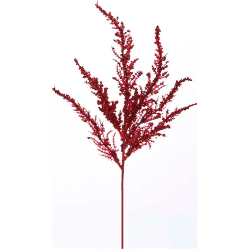 Adorno navideño Ksa rama roja 33 cm