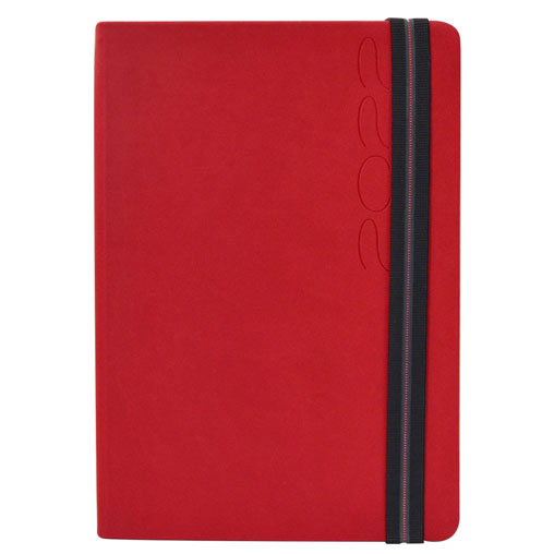 AGENDA DANPEX BAHAMAS DÍA POR PÁGINA 14.5X20.5CM ROJO 2022
