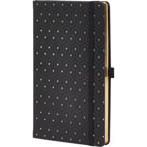Agenda Juvenil Castelli Gold Honeycomb Semana A La Vista 13x21cm 2025