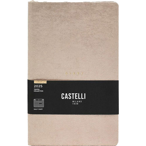 Agenda Juvenil Castelli Teatro Cream Semana A La Vista 13x21cm 2025