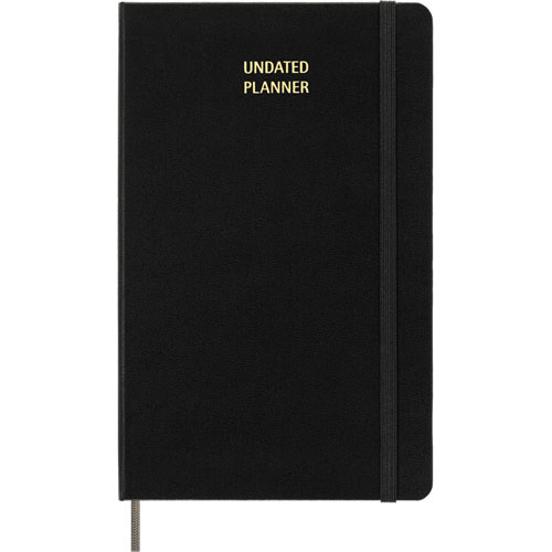 Agenda Juvenil Moleskine Pasta Dura 13X21Cm Negro Semana A La Vista