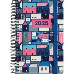 Agenda Juvenil Mqr 12x10cm Dia Por Pagina Villa 2025