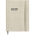 Agenda Juvenil Mqr Jour 17x13cm Dia Por Pagina Pastel Crema 2025