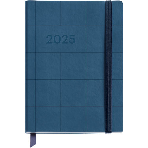 Agenda Juvenil Mqr Jour 17x13cm Dia Por Pagina Pastel Marino 2025