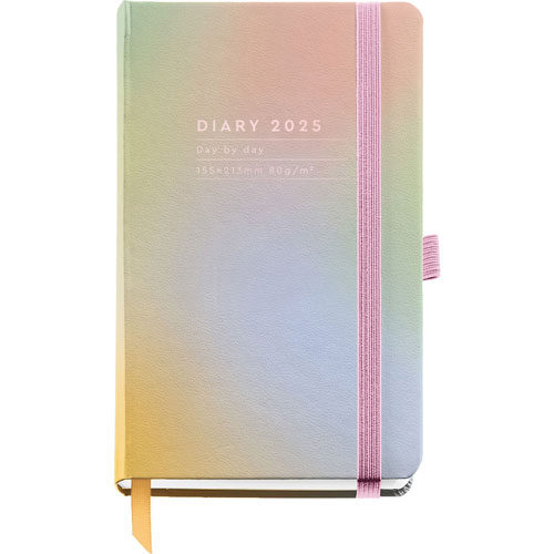 Agenda Juvenil Mqr Passport 14x10cm Dia Por Pagina Aurora 2025