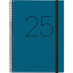 Agenda Juvenil Mqr Plus 21x16cm Dia Por Pagina Azul 2025