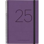 Agenda Juvenil Mqr Plus 21x16cm Dia Por Pagina Purpura 2025