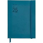 Agenda Juvenil Mqr Plus 22x16cm Dia Por Pagina Luxor Azul 2025