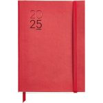 Agenda Juvenil Mqr Plus 22x16cm Dia Por Pagina Luxor Rojo 2025