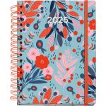 Agenda Juvenil Mqr Plus 22x19cm Dia Por Pagina Bright Red 2025