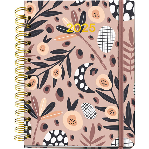 Agenda Juvenil Mqr Plus 22x19cm Dia Por Pagina Rust 2025