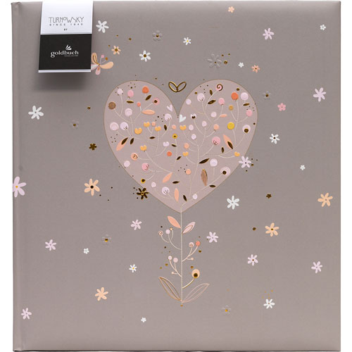 Álbum Fotográfico Goldbuch Elegant Heart Wed 30x31cm