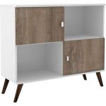 Aparador Bertolini Rt 3011 Blanco/Rústico