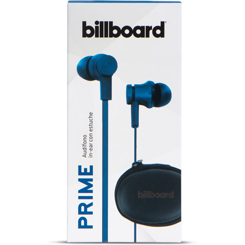 AUDÍFONOS BILLBOARD PRIME IN EAR ALAM CON CASE AZUL