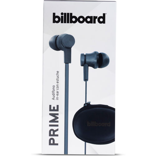 Audífonos Billboard Prime In Ear Alam Con Case Gris