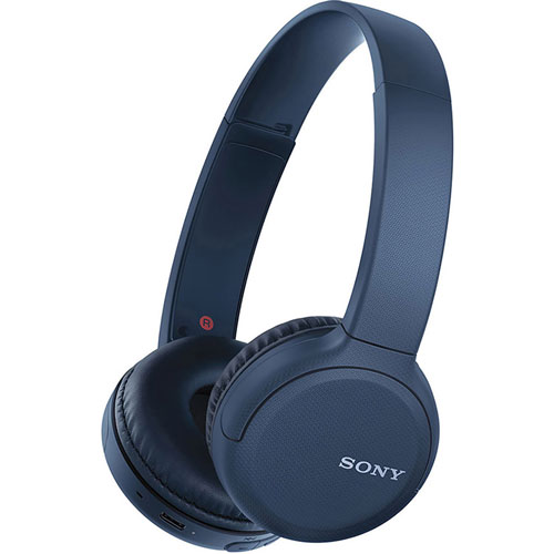 AUDÍFONOS INALÁMBRICOS CON MICRÓFONO SONY CON BLUETOOTH WH-CH510 AZUL
