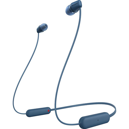 Audífonos Intrauditivos inalámbricos con bluetooth Wi-C100 Azul