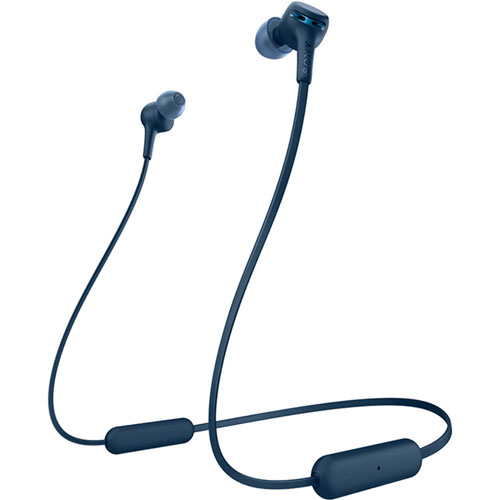 AUDÍFONOS INTRAUDITIVOS INALÁMBRICOS CON EXTRA BASS WI-XB400 AZUL