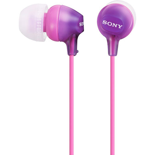 Audífonos Intrauditivos Sony Mdr-Ex15Lp Violeta