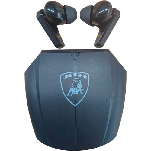 Audífonos Lamborghini True Wireless Bluetooth Color Negro
