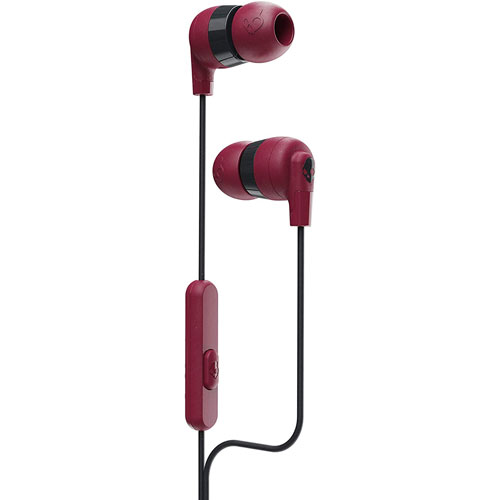 AUDÍFONOS SKULLCANDY INKD+ IN EAR MIC ROJO