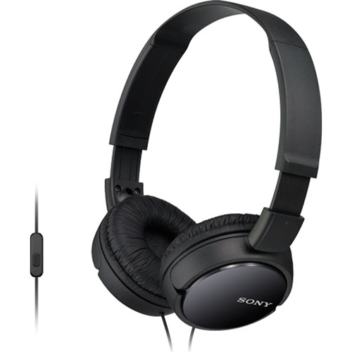 Audífonos Tipo Diadema Sony Con Manos Libres Mdr-Zx110Ap Negro