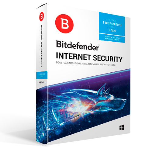 BITDEFENDER INTERNET SECURITY 1 USUARIO 1 AÑO