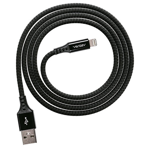CABLE ACERO USB A LIGHTNING USB VENTEV