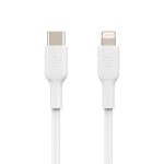 CABLE BELKIN USB-C LIGHTNING BLANCO