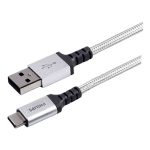 Cable Phillips Usb-A/Usb-C 1.8M Negro