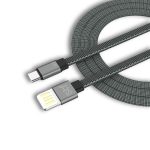 CABLE STUFFACTORY USB- TIPO C CARGA ULTRA RÁPIDA 1M-NEGRO