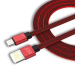 Cable Stuffactory Usb- Tipo C Carga Ultra Rápida 1M- Rojo