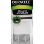 CARGADOR PARA DISPOSITIVOS MOVILES DURACELL USB 2.1A