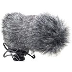 CUBIERTA PARABRISAS PELUDA SWS-15 PARA MICRÓFONO AZDEN SMX-15 GRIS