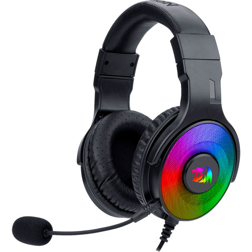 Diadema Gamingredragon Pandora Usb Rgb Gaming Negro