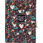 Diario Senfort 18245220 Con Candado 14X19 Paisley