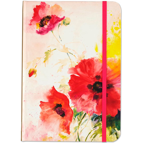Diario Tumbili Watercolor Poppies 13X18Cm