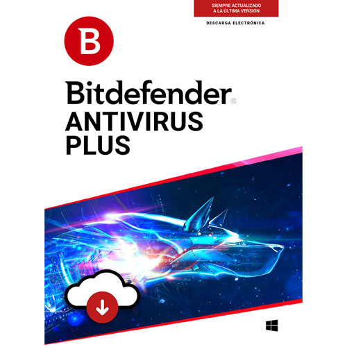ESD BITDEFENDER ANTIVIRUS PLUS  1AÑO 1 USUARIO
