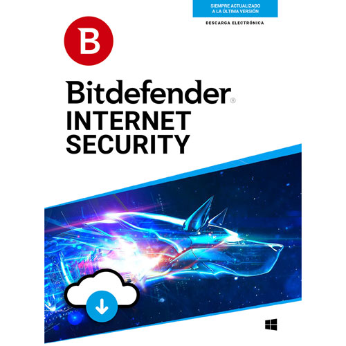 ESD BITDEFENDER INTERNET SECURITY 3AÑOS 5 USUARIOS