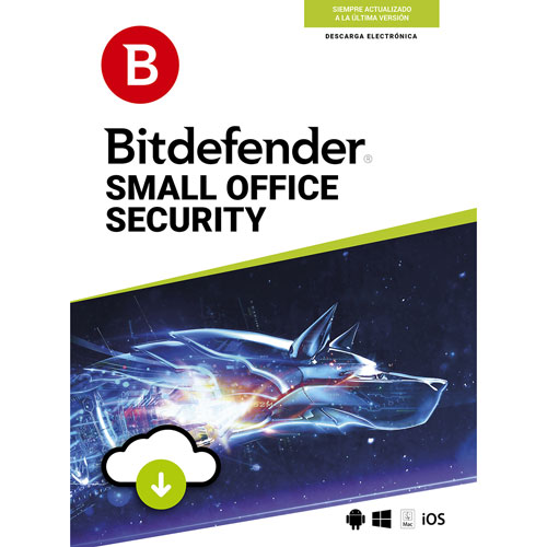 ESD BITDEFENDER SMALL OFFICE SECURITY 1AÑO 20 USUARIOS + 1 SERVER