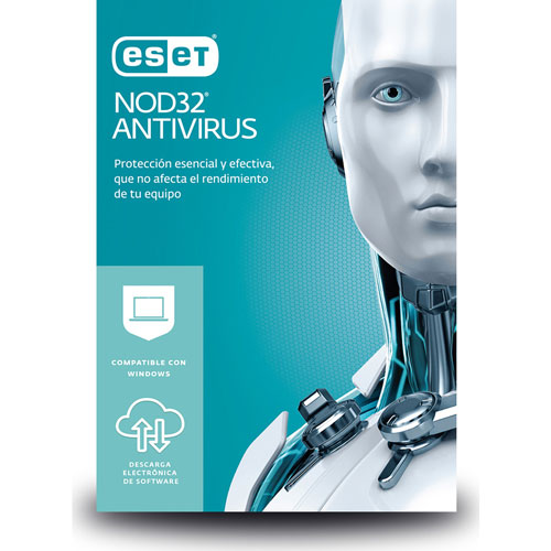 ESD ESET NOD32 ANTIVIRUS 2 LICENCIAS 2 AÑOS