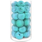 Esfera Navidad Janel Plástica Formas No.6 Con 30 Piezas