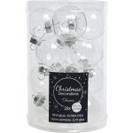 Esfera navidad KMK 10327 3.5cm transparente con 16 piezas
