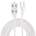 Extensión General Electric 4.5M 3 Contactos Blanca