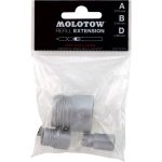 EXTENSIONES MOLOTOW 12-16-29 MM PAQUETE CON 3