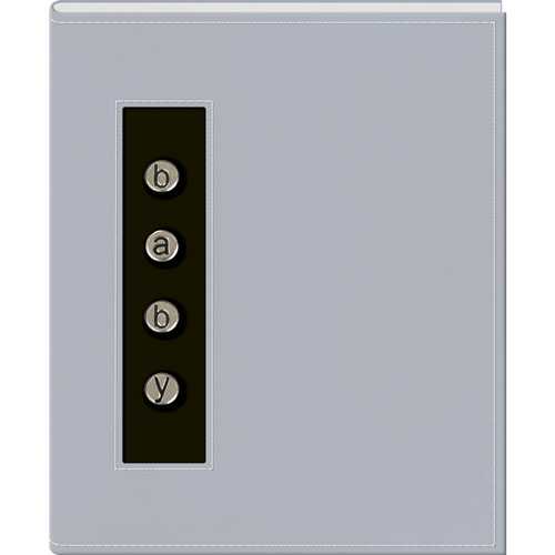 Foto Album Pioneer Baby Metal Button Para 36 Fotos