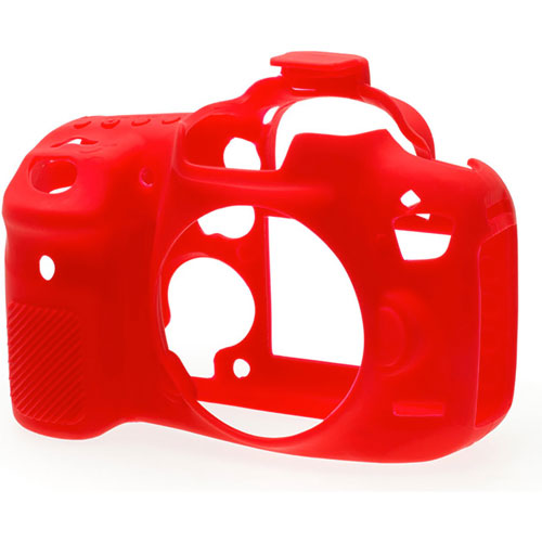 Funda Roja Easycover para Canon 7D Mark II
